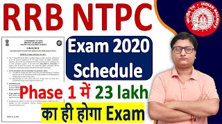 RRB NTPC Exam Date 2020 Schedule Notice ¦¦ RRB NTPC Admit Card 2020 ¦¦ Railway NTPC Exam Call Letter