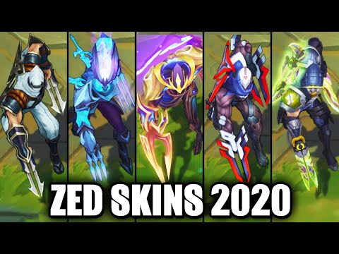 All Zed Skins Spotlight 2020 (League of Legends)