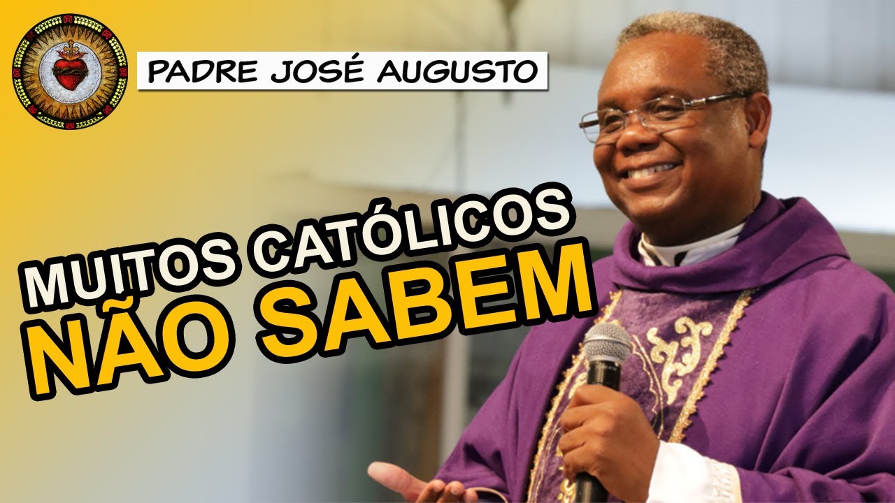 Muitos católicos NÃO SABEM isso sobre a confissão - Padre José Augusto