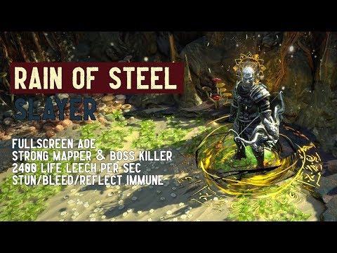Path of Exile: Impale Rain of Arrows ft Barrage (Build Guide) | Slayer | Endgame | Who needs tower?