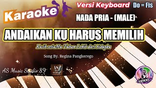 Download lagu ANDAIKAN KU HARUS MEMILIH ll KARAOKE ROHANI KRISTEN NADA PRIA (MALE) Do = Fis mp3