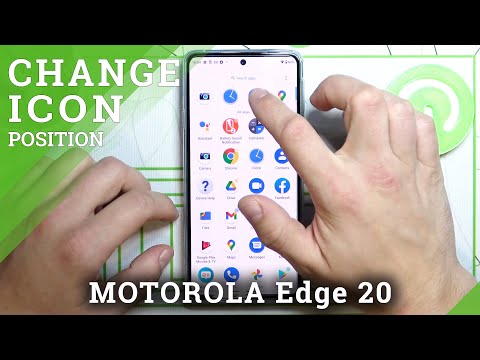 How to Restore Phone Icon from Home Screen in Motorola Edge 20 - Remove Dialer Icon