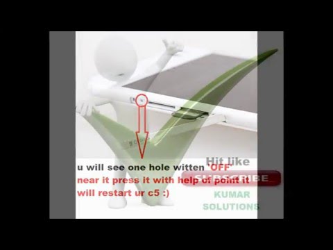 sony xperia c5 ultra easy reset when hang or switched off