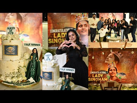 Thanuja Puttaswamy Grand Welcome Celebrations | MM Team | Biggboss 9 Telugu | Thanuja Puttaswamy