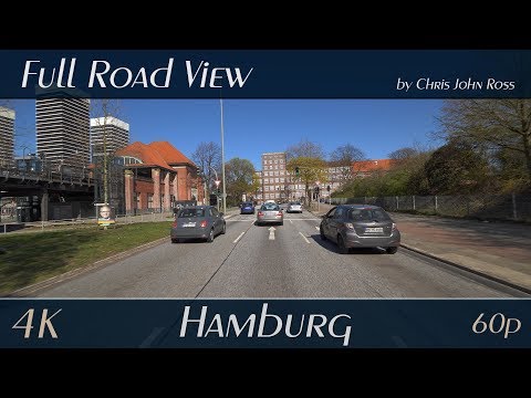 Hamburg: Hohenfelde, Uhlenhorst, Barmbek-Süd - Kuhmühle, Schürbeker Straße, Oberaltenallee - 4K UHD