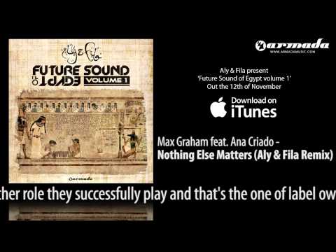 CD2.13 Max Graham - Nothing Else Matters (Aly & Fila Remix)