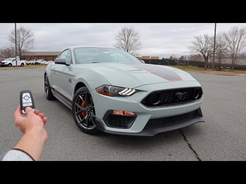 2021 Ford Mustang Mach 1 Premium: Start Up, Exhaust, Test Drive and Review