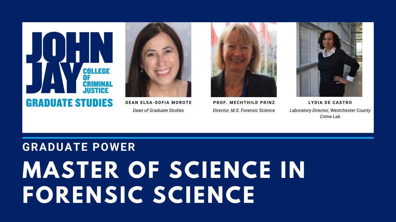 Master in Forensic Science