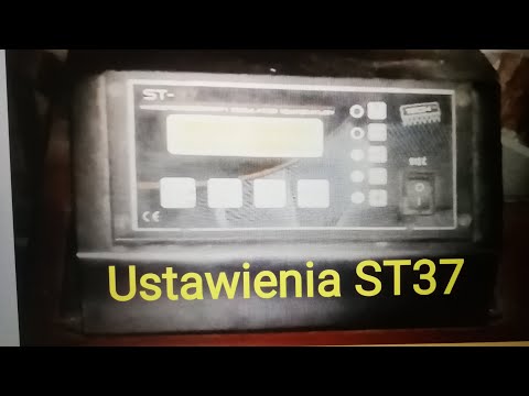 Ustawienia sterownika ST37 w kotle (piecu) Żywiec 20kW 2006r.