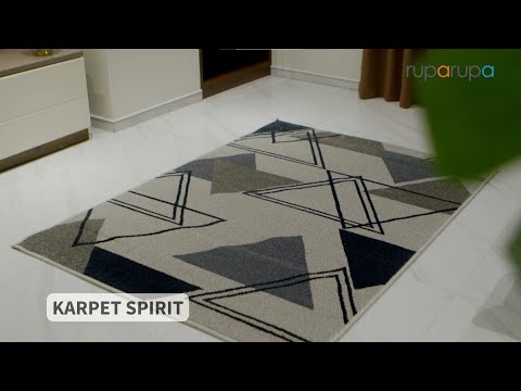 Gambar Informa Karpet Spirit 120x170 cm - Biru/Krem