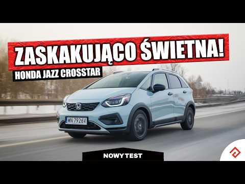 SMALL crossover, BIG functionality. Honda Jazz Crosstar! | TEST PL Autocentrum.pl