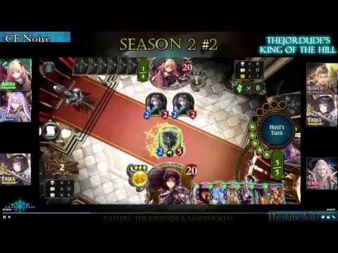Shadowverse TheTrueYako Commentary vs. CF Noire on TheJordude's King of the Hill s02e02 Round 1
