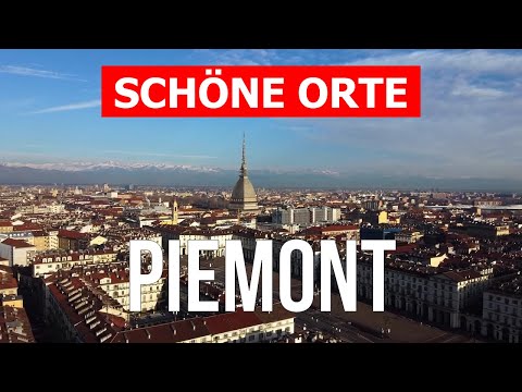 Reise nach Piemont, Italien | Stadt Turin, Asti, Cuneo, Novara | 4k Video | Piemont was zu besuchen