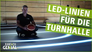 Ballsport auf Glasböden mit LED-Linien | Einfach Genial | MDR