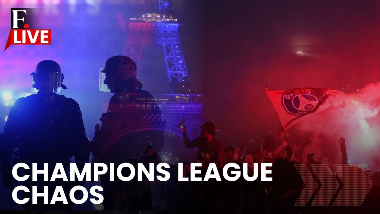 Paris Riots LIVE: PSG Champions League Celebrations Turn Violent | French Police Arrest 416
