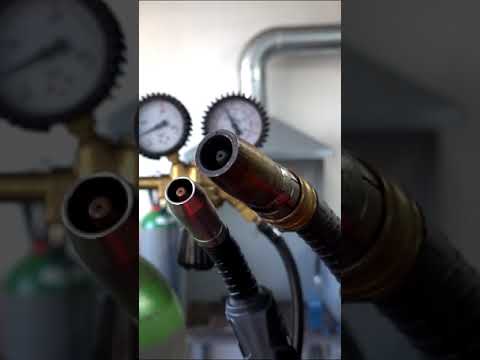 How much shielding gas is needed in the MAG method? #shorts #short #welding