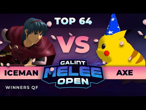 Galint Melee Open: Spring Edition - Iceman (Marth) vs Axe (Pikachu) - Top 64 WQF