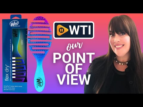 Wet Brush Flex Dry Teal Ombre - WTI product video review