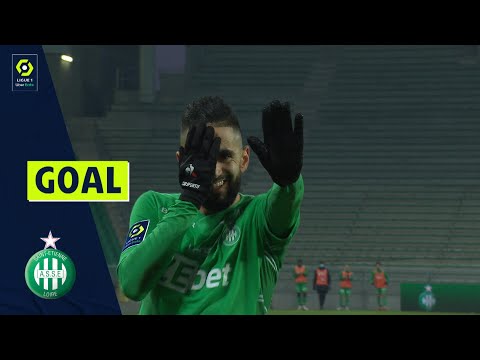 Goal Ryad BOUDEBOUZ (38' - ASSE) AS SAINT-ÉTIENNE - RC LENS (1-2) 21/22