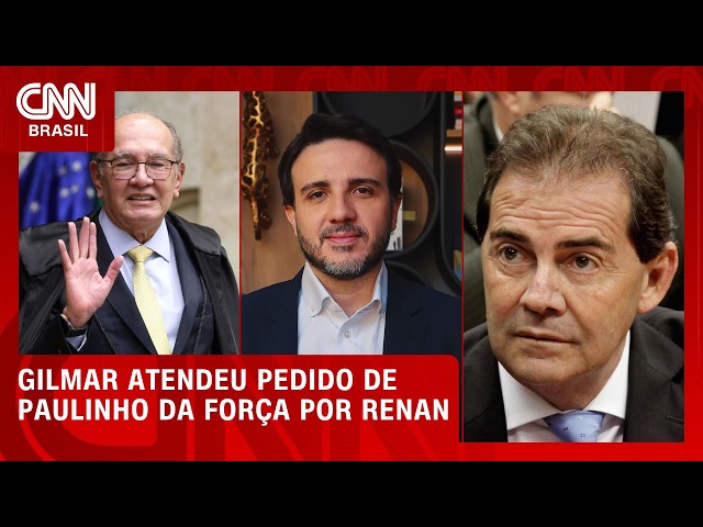 Gilmar Mendes atendeu pedido de Paulinha da Força por Renan em debate | CNN PRIME TIME
