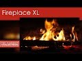 Fire DVD Fireplace XL Extra Long Open Hearth Fires With Burning Wood Sounds