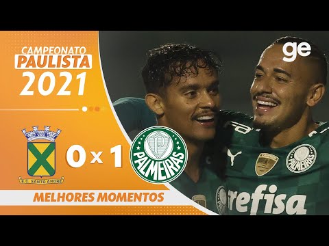 Vídeo - Santo André 0 X 1 Palmeiras - Paulistão 2021!