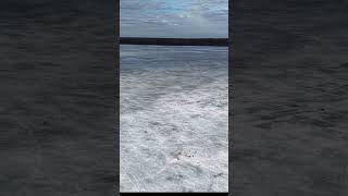 Christopher Lake Saskatchewan still iced up on May 7, 2026