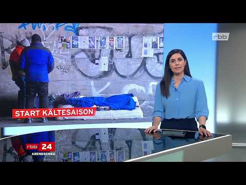 rbb24 Abendschau: Wohnungslosigkeit in Berlin - Wohlfahrtsverbände fordern mehr Prävention