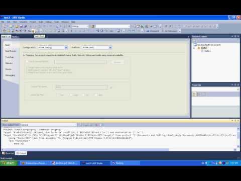 jabjoodmcu#4 AVR STUDIO 5 USART Transmit