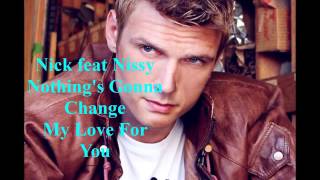 NICK CARTER - NOTHING'S GONNA CHANGE MY LOVE FOR YOU