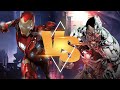 IRON MAN VS CYBORG (Sprite Animation) (Marvel VS DC)