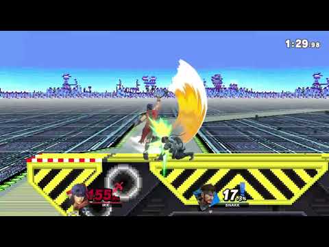 Super Smash Bros. Ultimate Quickplay - Ike (Greed) vs Snake