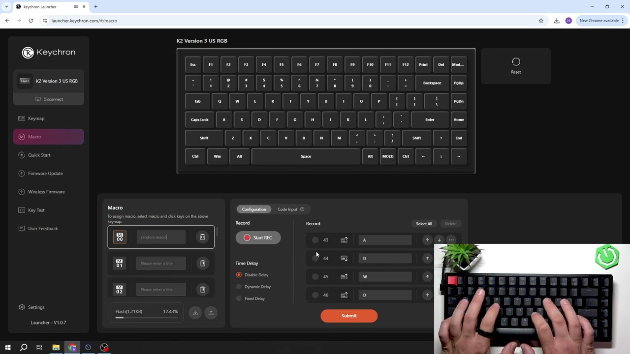 KEYCHRON K2 QMK – How to Create a Macro