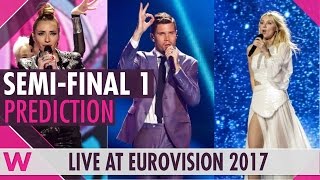 Eurovision 2017 predictions: semi-final 1 who will qualify?