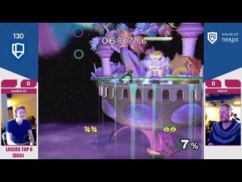 House of Smash 130 - Askeflink vs Widl - Losers Top 8 - Melee