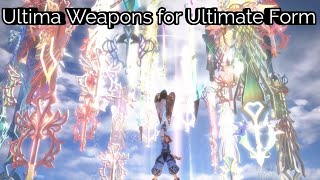 Ultima Weapons for Ultimate Form Swords by ChoudClucker [Kingdom Hearts 3]