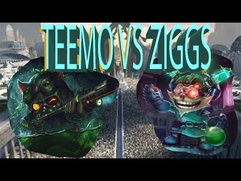 Teemo vs Ziggs - League of Legends Animation