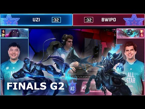 Bwipo Hecarim vs Uzi Varus - Game 2 | 1vs1 Finals 2019 All-Star Las Vegas | LEC vs LPL