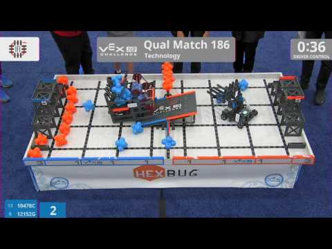 2017 VEXIQ Midd Tech Q186 (10478C 12152G) Score 32
