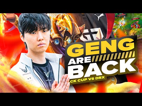 GENG IS BACK FOR 2026 - DRX VS GENG - LCK CUP