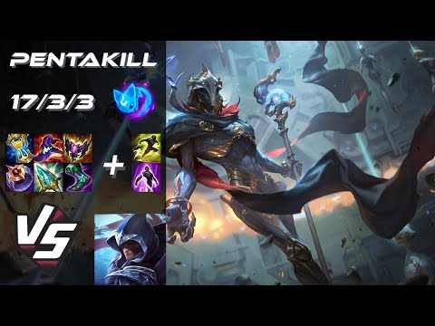 MID Viktor vs Talon [PENTAKILL] - EU Grandmaster Patch 25.19