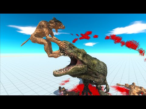 WEREWOLVES vs EVERY UNIT - Animal Revolt Battle Simulator ARBS