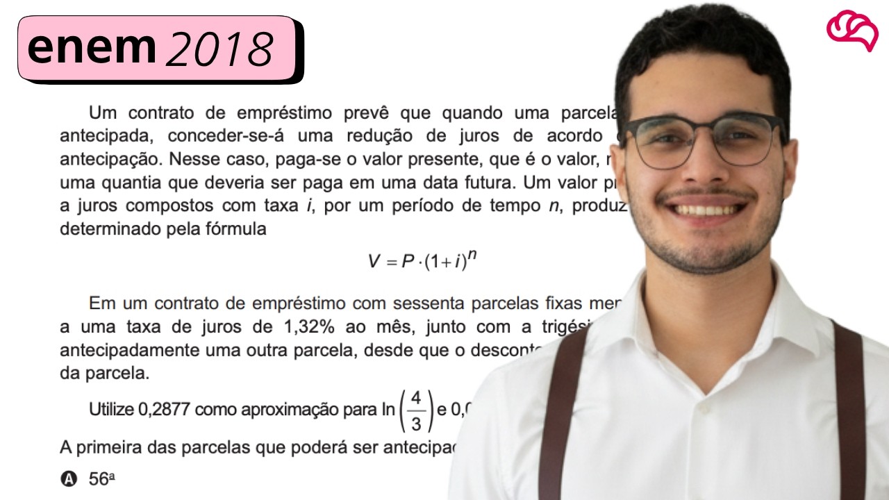 Resolução em Vídeo — Questão 137 ENEM 2018