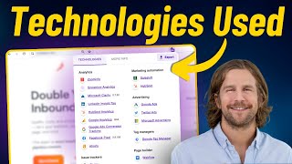 How to see what a website is built with?