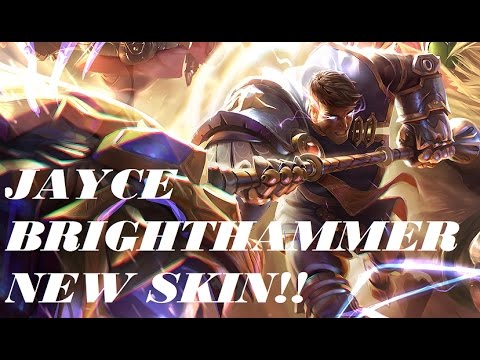 Jayce Brighthammer Skin Spotlight -  League of Legends