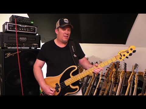 Andy Irvine Ghost Bass "Dusty" - w/Nordstrand NP4-A pickups