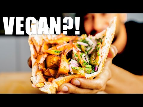 Nobody believes this kebab is vegan…