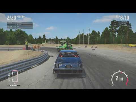 Wreckfest Slomo crash!