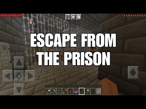 Insane Prison Escape! Crazy MCPE Mods