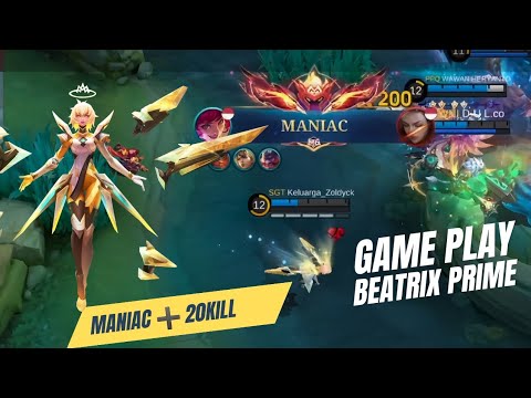 BEATRIX PRIME MANIAC SOLO RANK 20 KILLS
